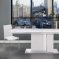 Prince Dining Table in White by Casabianca