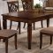 Hayden Dining Set 5Pc 103391 by Coaster in Oak w/Options