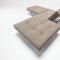 Grey or Dark Grey Fabric Modern Sofa Bed Convertible