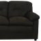 6300 Lisa Sofa & Loveseat Set in Bulldozer Black by Chelsea