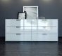 MD321-DR-LAQ Thompson Dresser by Modloft in White Lacquer