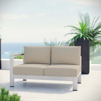 Shore Outdoor Patio Left-Arm Loveseat EEI-2265 by Modway