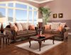 Bechet Sofa SM7625 in Brown Fabric w/Options