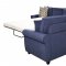 Kendrik Sectional Sofa 501545 in Blue Fabric by Coaster