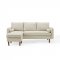 Revive Sectional Sofa in Beige Fabric by Modway