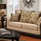 60001 Sofa in Taupe Chenille Fabric w/Options