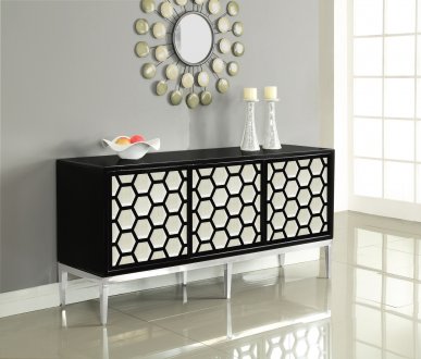 Zoey Buffet 304 in Black Lacquer by Meridian