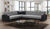 Samantha Sectional Sofa Bed in Gray Fabric by Skyler Design