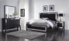 Catania Bedroom Set 5Pc in Black by Global w/Options