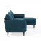 Revive Sectional Sofa in Azure Fabric by Modway