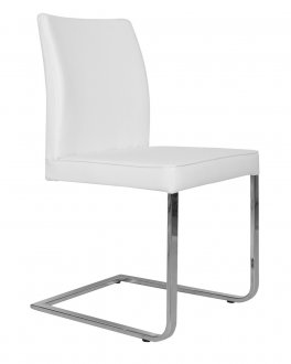 Ivy Dining Chairs Set of 2 in White, Black or Brown by Whiteline