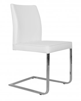 Ivy Dining Chairs Set of 2 in White, Black or Brown by Whiteline [WLDC-Ivy]