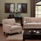 Francis Sofa CM6036IV in Ivory Fabric w/Options