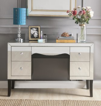 Ratana Vanity Desk 90328 in Mirror by Acme [AMV-90328-Ratana]