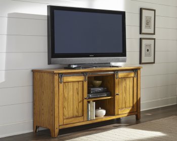 Lake House TV Console 110-TV in Oak by Liberty [LFTV-110-TV-Lake House]