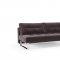 Supremax Vintage Sofa Bed in Gray w/Chrome Legs by Innovation