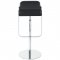 Lem Bar Stool Set of 2 in Black Leather by Modway