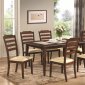 102841 Baker Dining Table in Warm Brown by Coaster w/Options