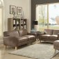 Naroryta Sofa & Loveseat 53730 in Light Brown by Acme w/Options