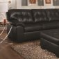 Shi 53605 Sectional Sofa in Onyx by Acme w/Options