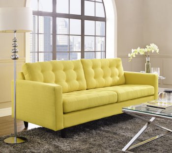 Empress Sofa in Sunny Fabric by Modway w/Options [MWS-1011 Empress Sunny]