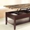 Orton 3447 Coffee Table 3Pc Set in Cherry by Homelegance