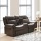 Lydia Motion Sofa LV00654 Brown Leather Aire by Acme w/Options