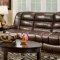 185500 Orleans Reclining Sofa in Walnut PU by Chelsea w/Options