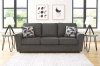 Cascilla Sofa & Loveseat Set 26804 in Slate Fabric by Ashley