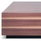 SE067A Coffee Table in Black & Walnut by J&M Furniture