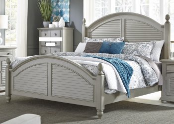 Summer House II Bedroom 5Pc Set 407-BR-QPS in Gray by Liberty [LFBS-407-BR-QPS Summer House II]