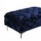 Mercer 646 Sofa in Navy Velvet Fabric w/Optional Items