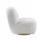 Yedaid Accent Chair AC00231 in White Teddy Sherpa by Acme