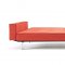 Splitback Eik Sofa Bed w/Arms in Burnt Orange by Innovation