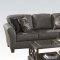 50680 Demeter Sofa in Stocked Ashes Fabric by Acme w/Options