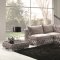 Vanity Fabric Sectional Sofa in Taupe by J&M