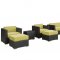 Fusion Outdoor Patio Sectional 12Pc Set Choice of Color - Modway