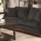 Acklin 504745 Sofa in Charcoal Fabric by Coaster w/Options