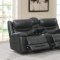 Destin Power Sofa 603311PP in Charcoal by Coaster w/Options