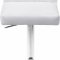 Joel Bar Stool 710 Set of 4 White Velvet Fabric by Meridian