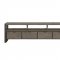 Prudhoe TV Stand 4550-76T in Oak & Gunmetal by Homelegance