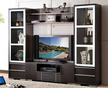 AV270-48 Wall Unit in Wenge by Pantek [PKWU-AV270-48 Wenge]