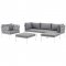 Harmony EEI-2626 6Pc Outdoor Patio Sectional Sofa Set