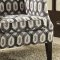 Zarate Accent Chair 59444 2Pc Set in Patterned Fabric by Acme