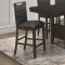 Aldrich Counter Ht 5Pc Dining Set 182438 by Coaster w/Marble Top