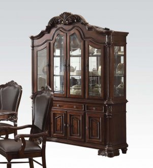 60376 Judith Buffet w/Hutch in Cherry by Acme