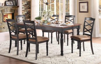 Isleton 5147BK-78 Dining 5Pc Set by Homelegance w/Options [HEDS-5147BK-78 Isleton]