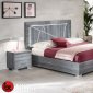 Nicole Bedroom in Gray by ESF w/Wooden Headboard & Options