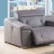 Hosta Power Motion Sectional 52485 in Gray Fabric by Acme