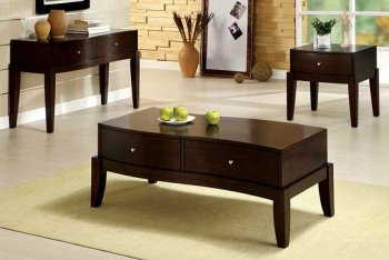 CM4035 Le Mans Coffee Table in Espresso w/Options [FACT-CM4035 Le Mans]